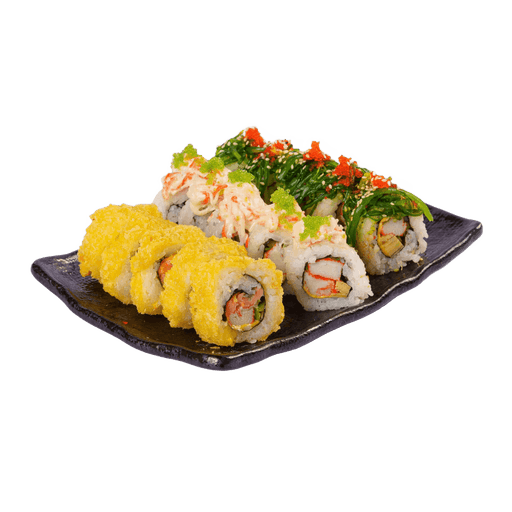 Combo Kaki Salmon Chuka