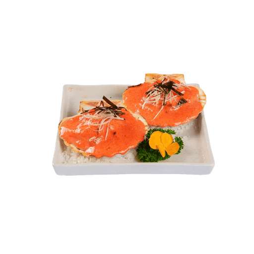 Sò Điệp Nướng Sốt Mentai